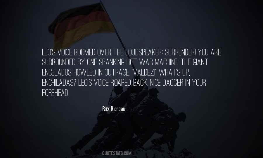 You Have A Nice Voice Quotes #269370