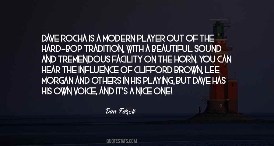 You Have A Nice Voice Quotes #304546