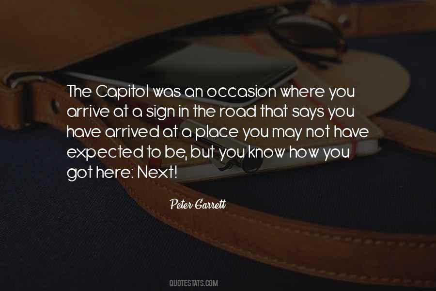 You Have Arrived Quotes #1017962