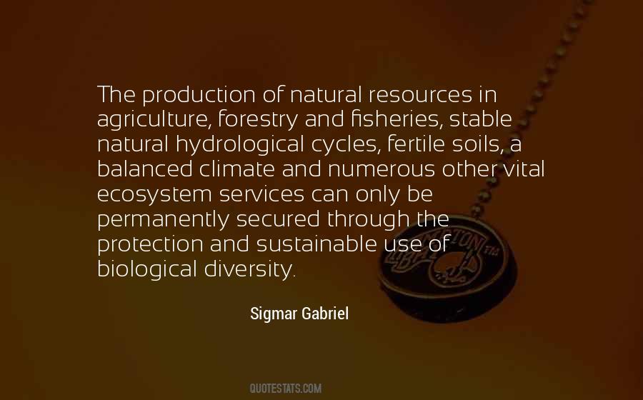 Quotes About Sustainable Agriculture #1451563