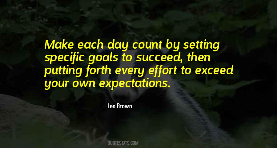 Quotes About Exceed Expectations #1050895