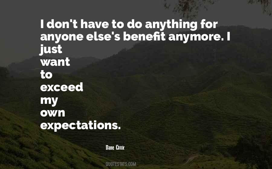 Quotes About Exceed Expectations #1814124
