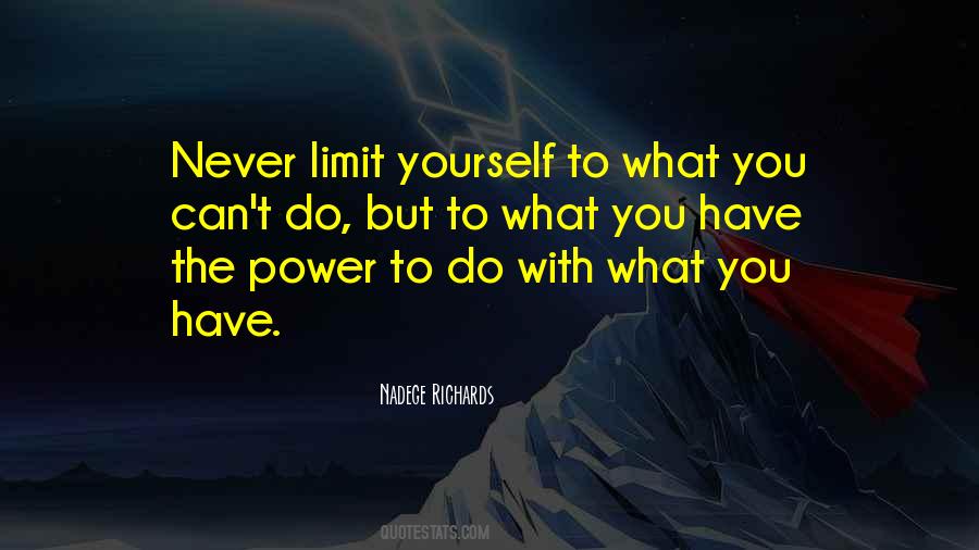 You Have The Power Quotes #325213