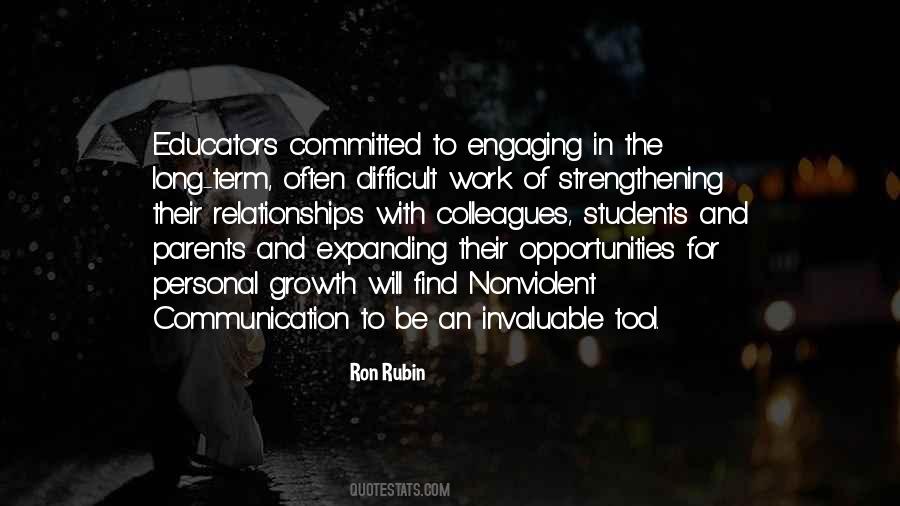 You Have To Work At Relationships Quotes #505