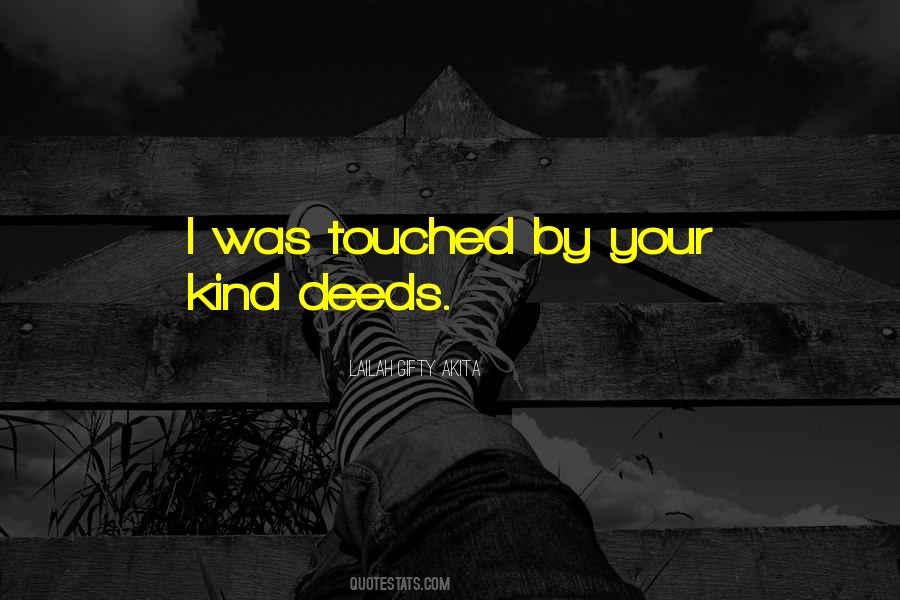 You Have Touched My Life Quotes #230791