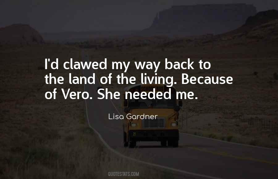 Quotes About Living Off The Land #258931