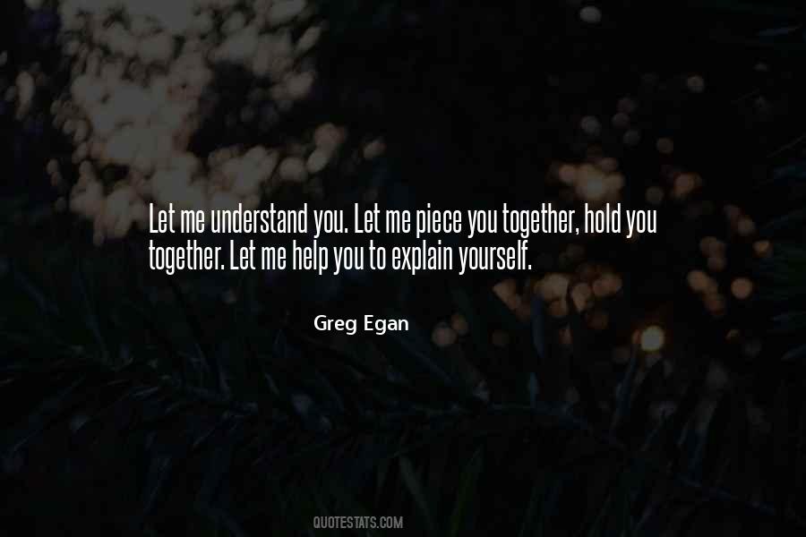 You Hold Me Together Quotes #96096