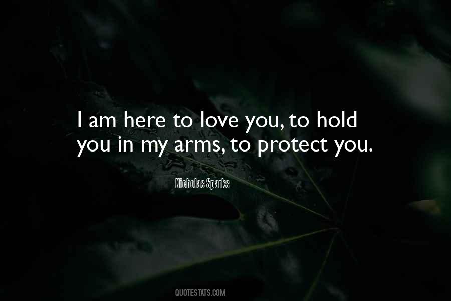 You In My Arms Quotes #631709