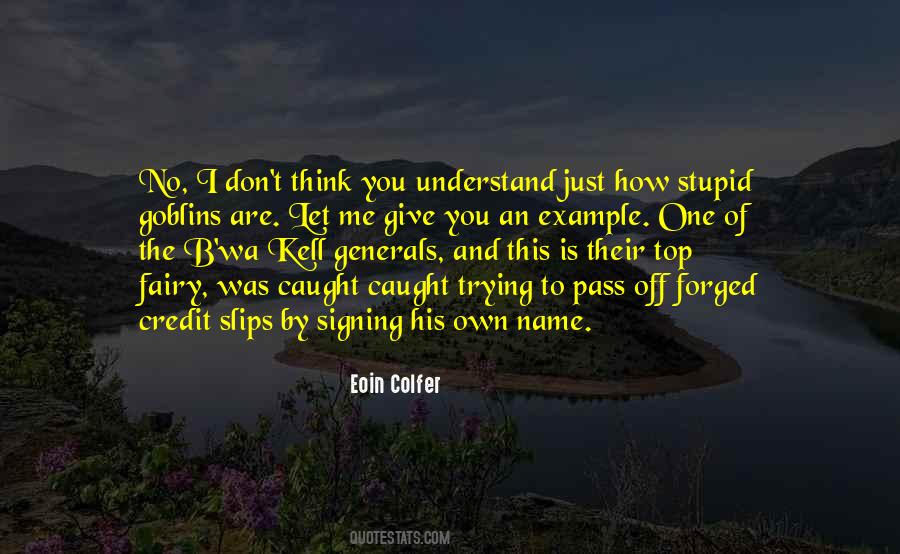 You Just Don't Understand Me Quotes #1771156