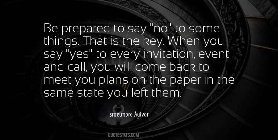 You Just Left Quotes #336022
