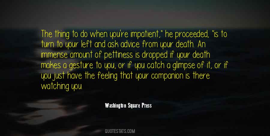 You Just Left Quotes #54577