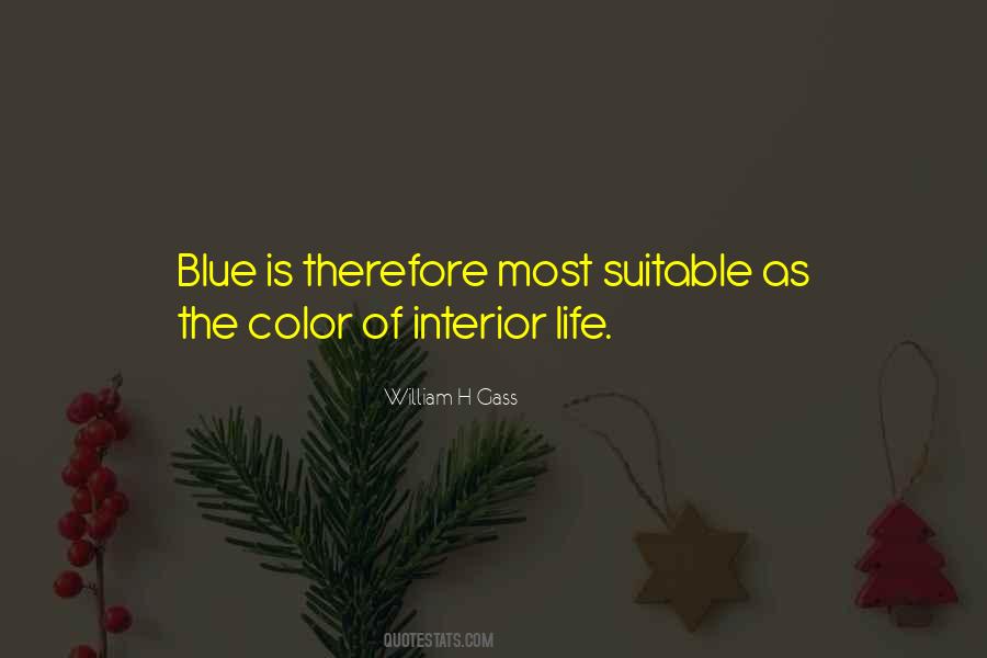 Quotes About The Color Blue #1250013