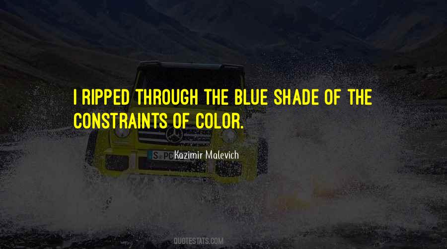 Quotes About The Color Blue #943181