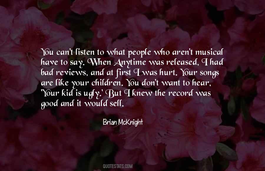 You Knew What You Had Quotes #411027