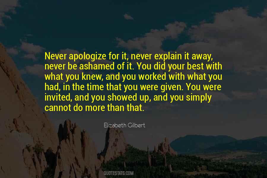 You Knew What You Had Quotes #626338