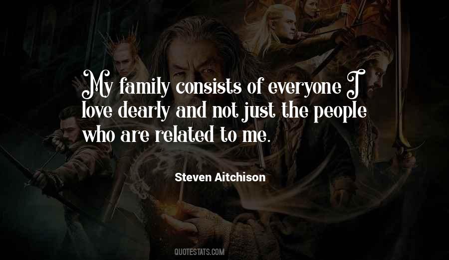 Quotes About I Love My Family #119246