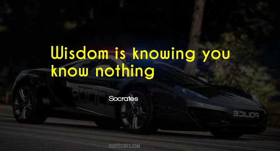 You Know Nothing Quotes #1795007
