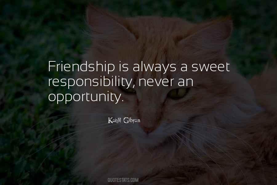 Quotes About Sweet Friendship #613522