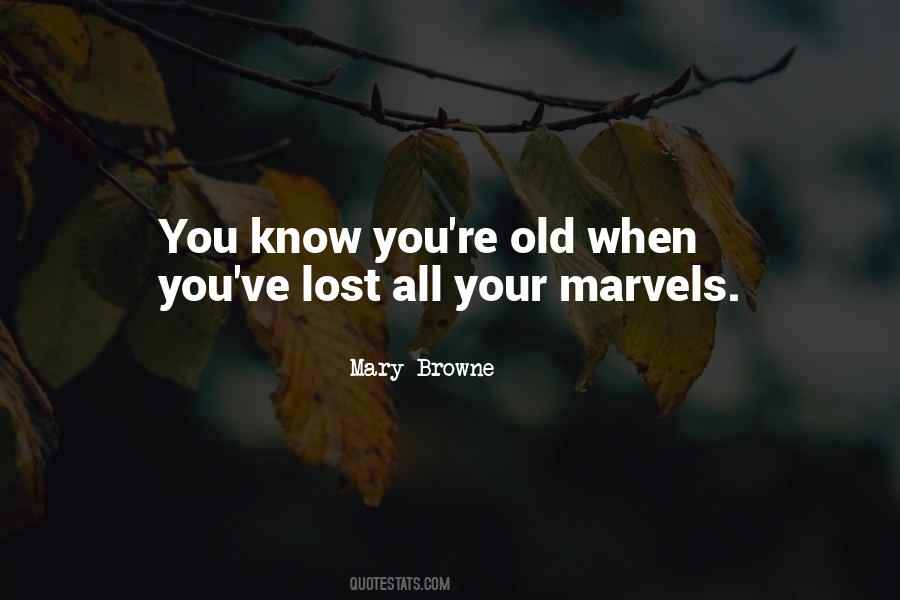 You Know You're Old Quotes #1716523