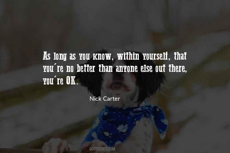 You Know Yourself Better Quotes #1181570