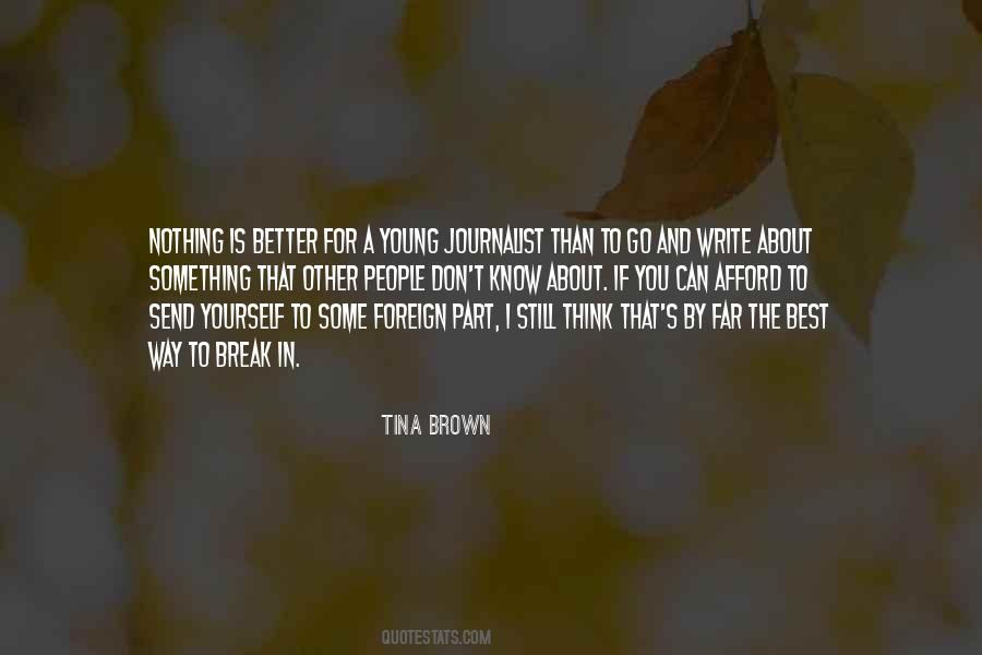 You Know Yourself Better Quotes #1675324