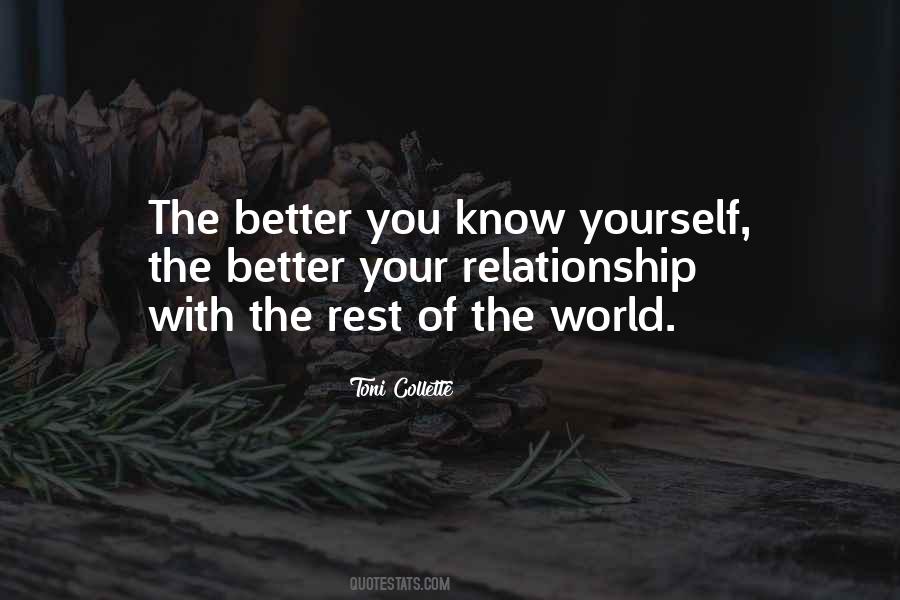 You Know Yourself Better Quotes #535940