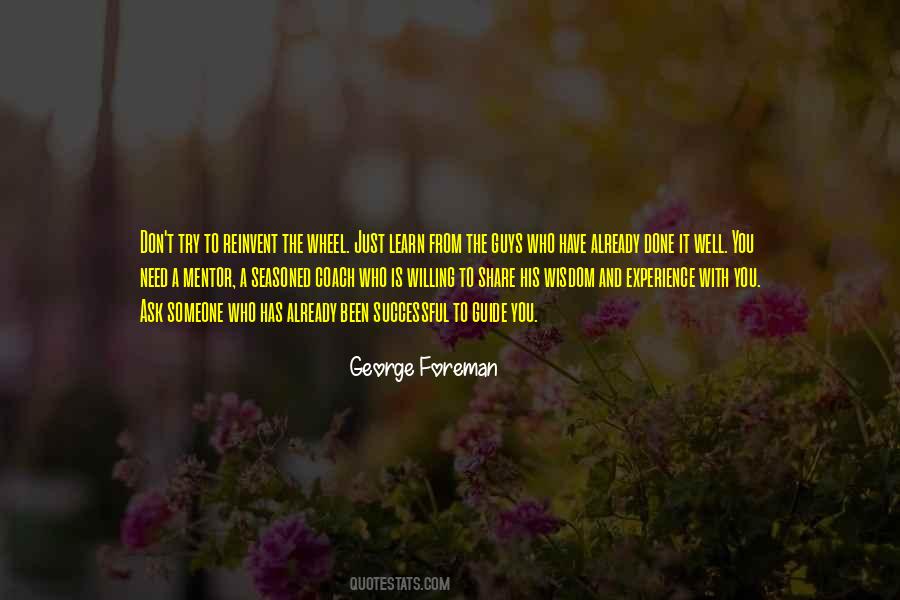 You Learn From Experience Quotes #854950