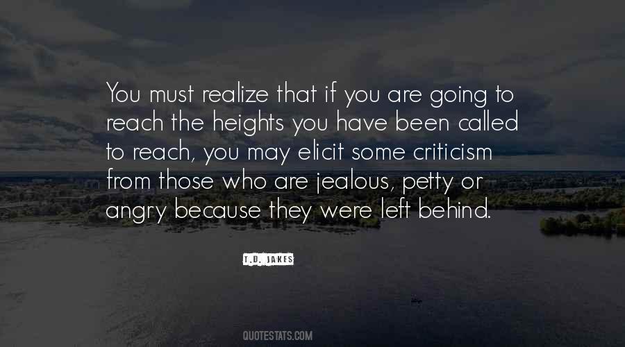 You Left Behind Quotes #45926