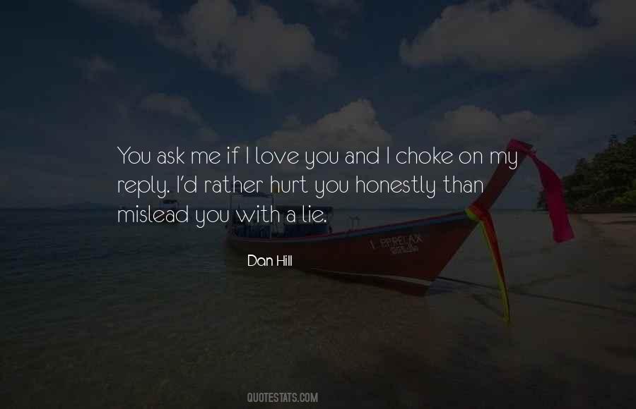 You Lie With Me Quotes #1154221
