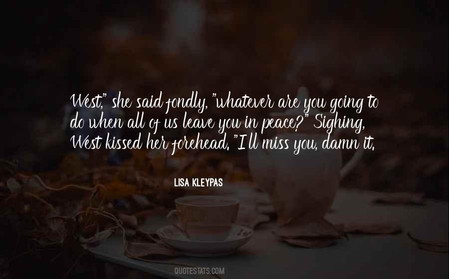 You Ll Miss Her Quotes #1626105