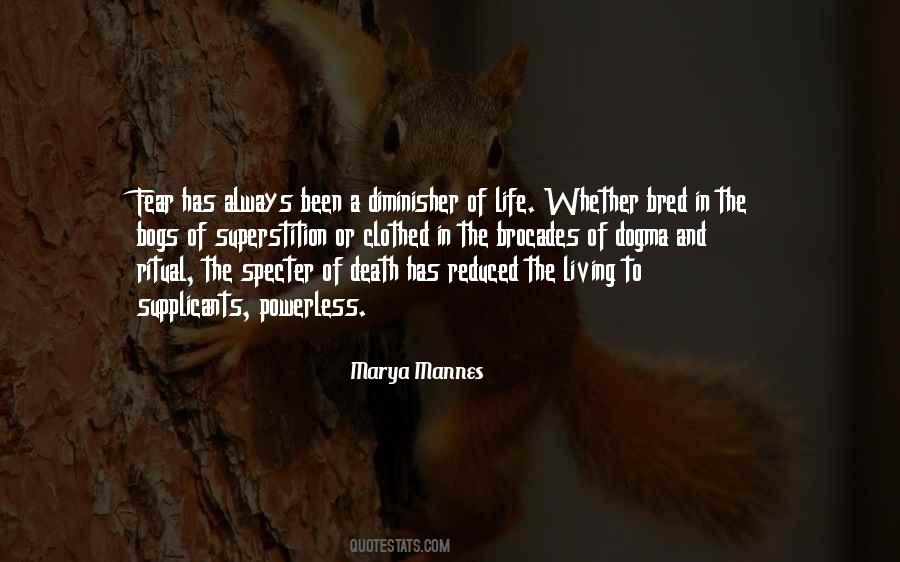 Quotes About Superstitions #187850