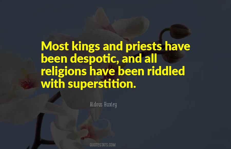 Quotes About Superstitions #334701