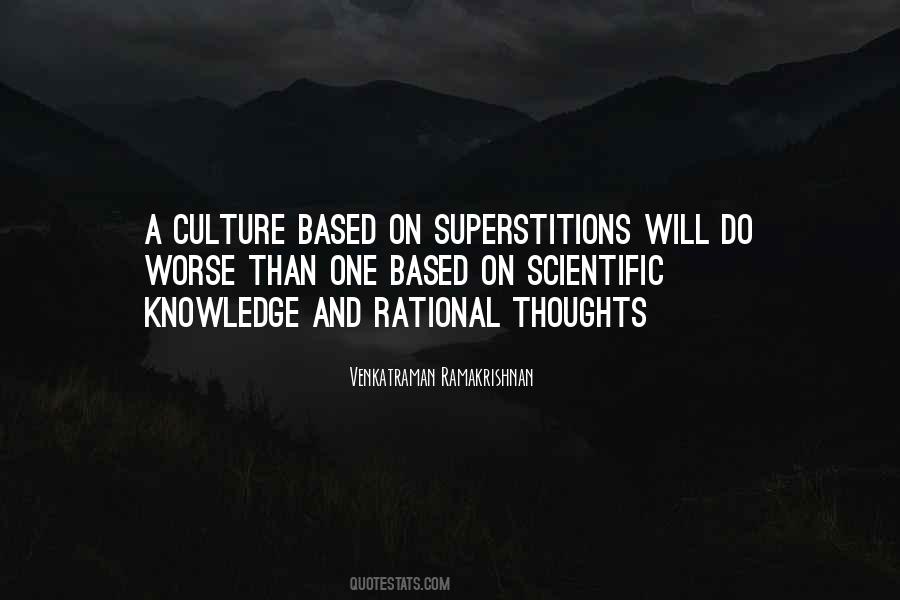 Quotes About Superstitions #376466