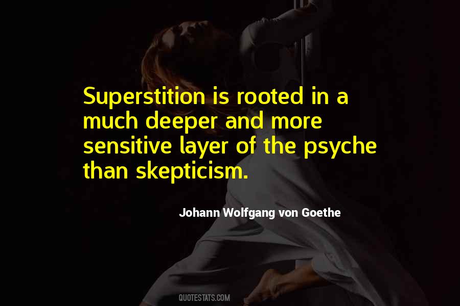 Quotes About Superstitions #592285