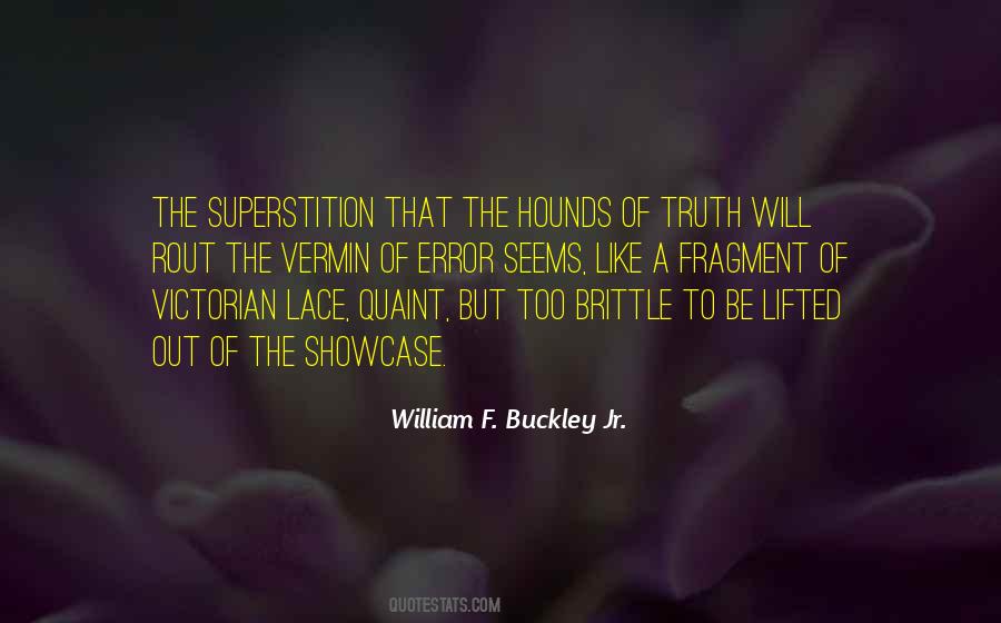 Quotes About Superstitions #648697