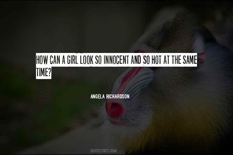 You Look So Innocent Quotes #13008