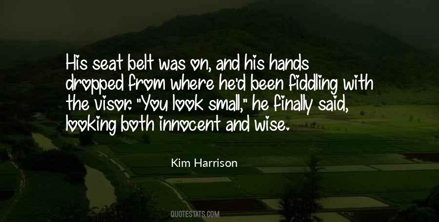 You Look So Innocent Quotes #471214