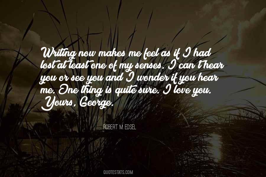 You Lost Me Love Quotes #1164017