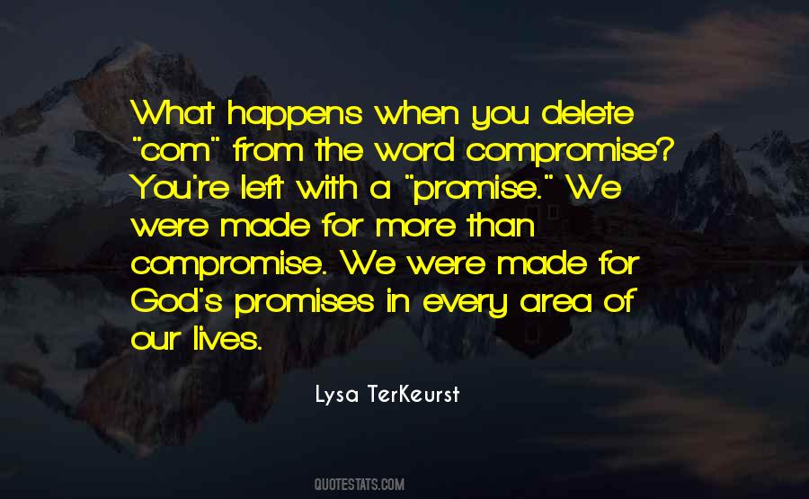 You Made A Promise Quotes #1480167