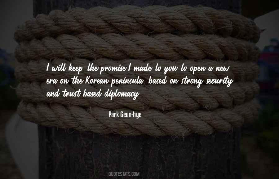 You Made A Promise Quotes #1608268