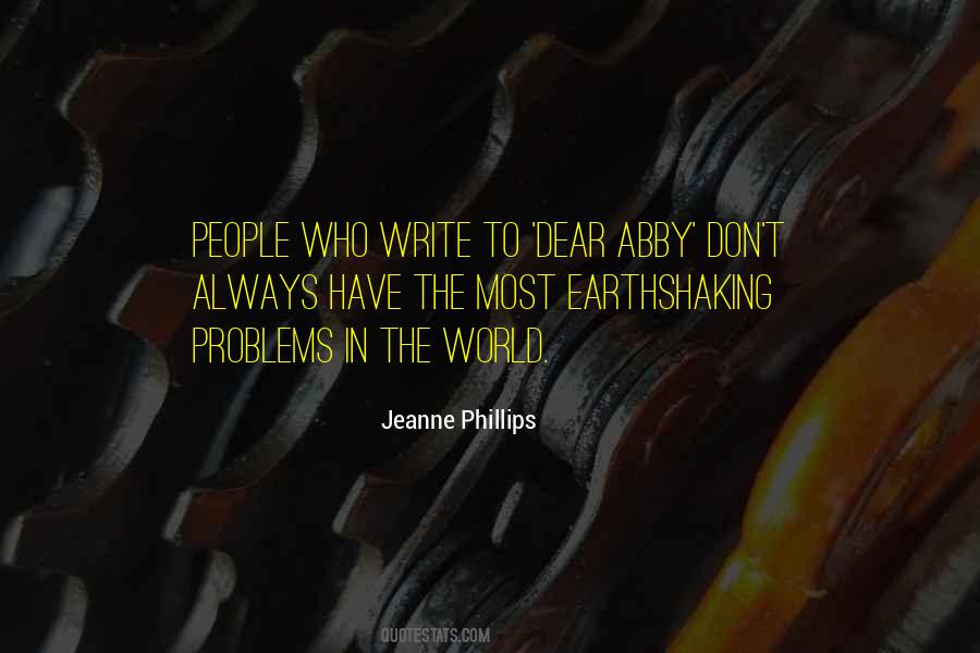 Quotes About World Problems #204523