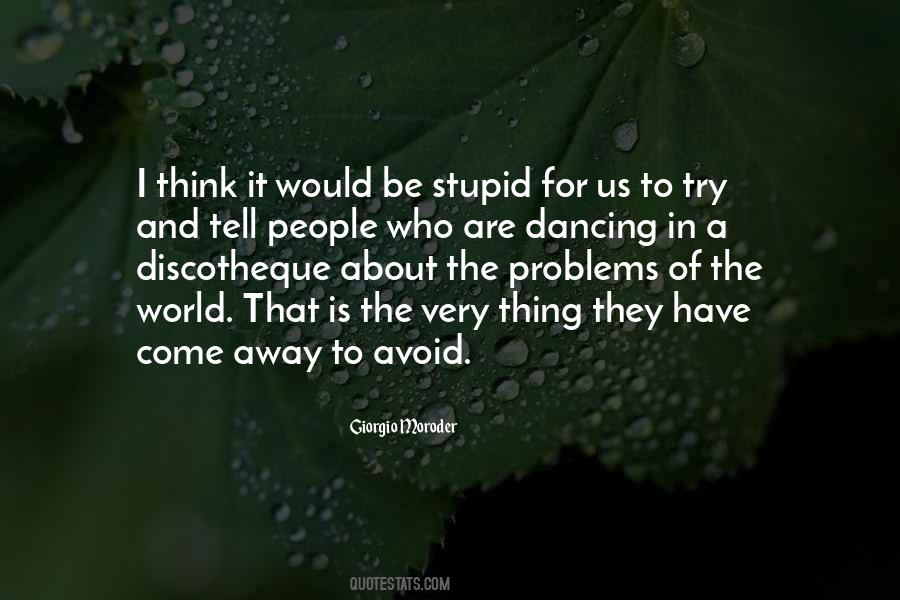 Quotes About World Problems #289182