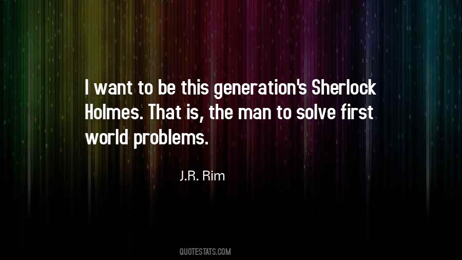 Quotes About World Problems #436166