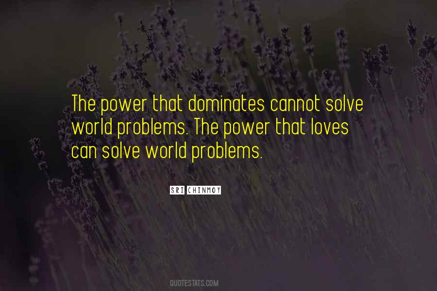 Quotes About World Problems #654299