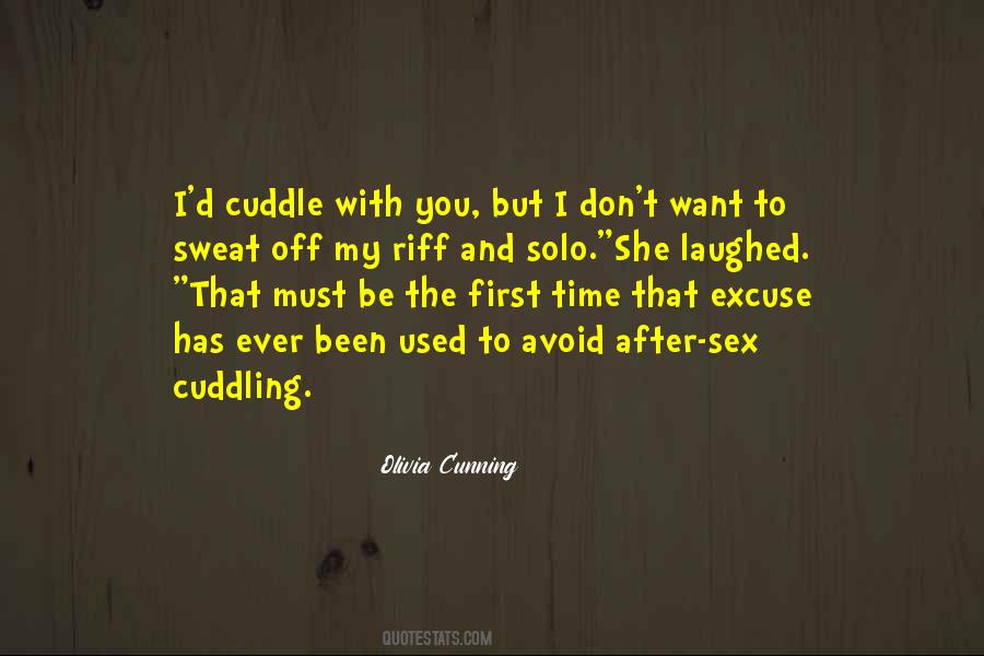 Quotes About Cuddling Up #1488678