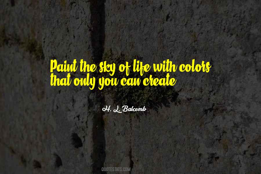 Quotes About Colors Of Life #1578549