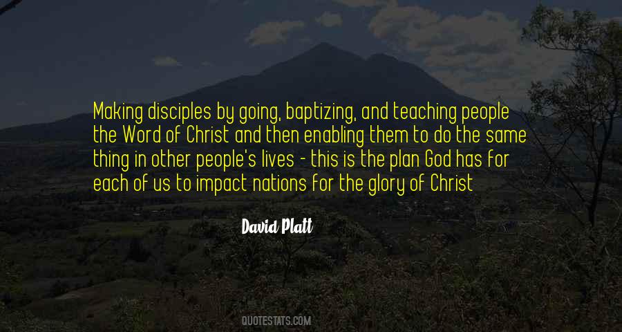 Quotes About God's Plan For Our Lives #1488791