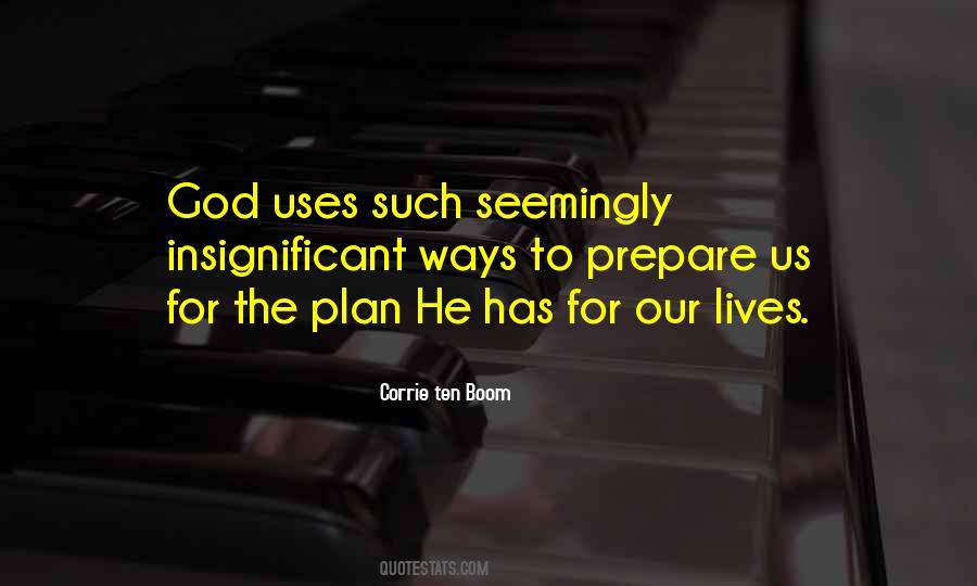 Quotes About God's Plan For Our Lives #709169