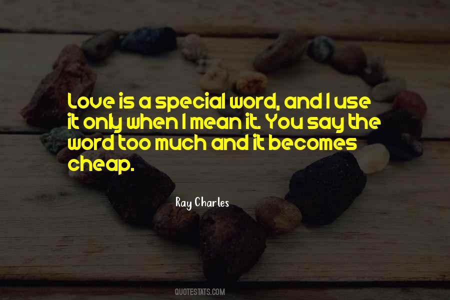 You Mean Love Quotes #176724