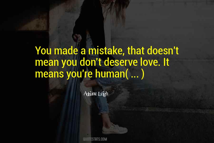 You Mean Love Quotes #73526